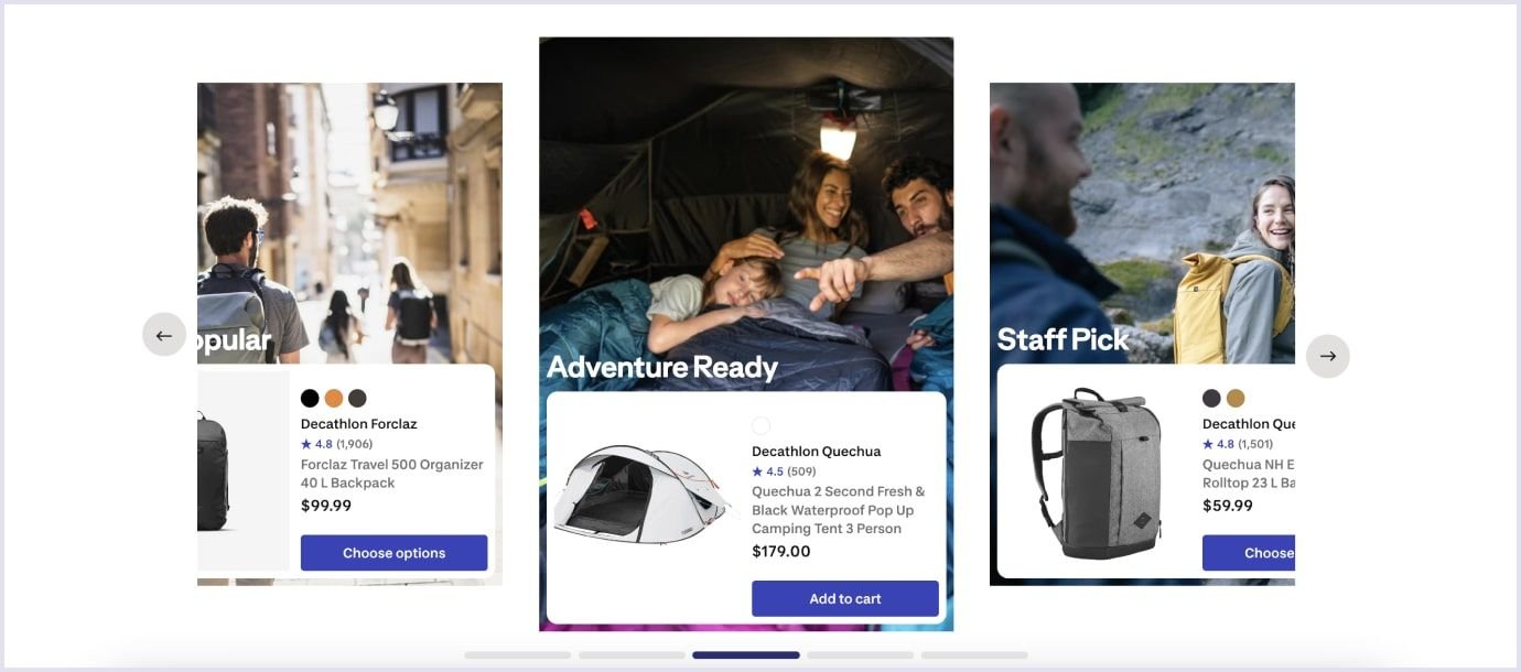 Decathlon niche marketplace products Decathlon niche marketplace