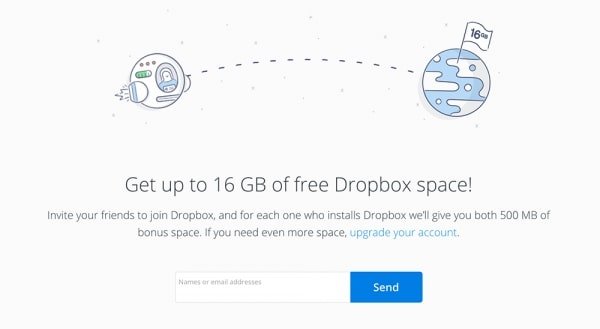 Referral system by Dropbox to attract buyers Referral system by Dropbox to attract buyers | Codica