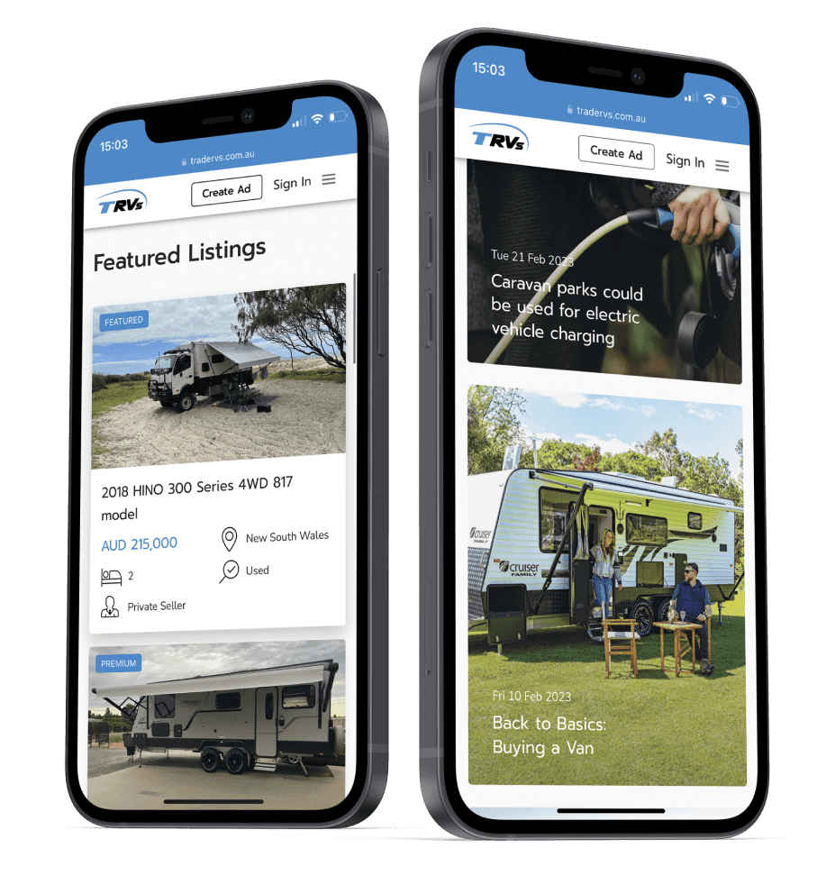 Caravan-selling platform Caravan-selling platform | Codica