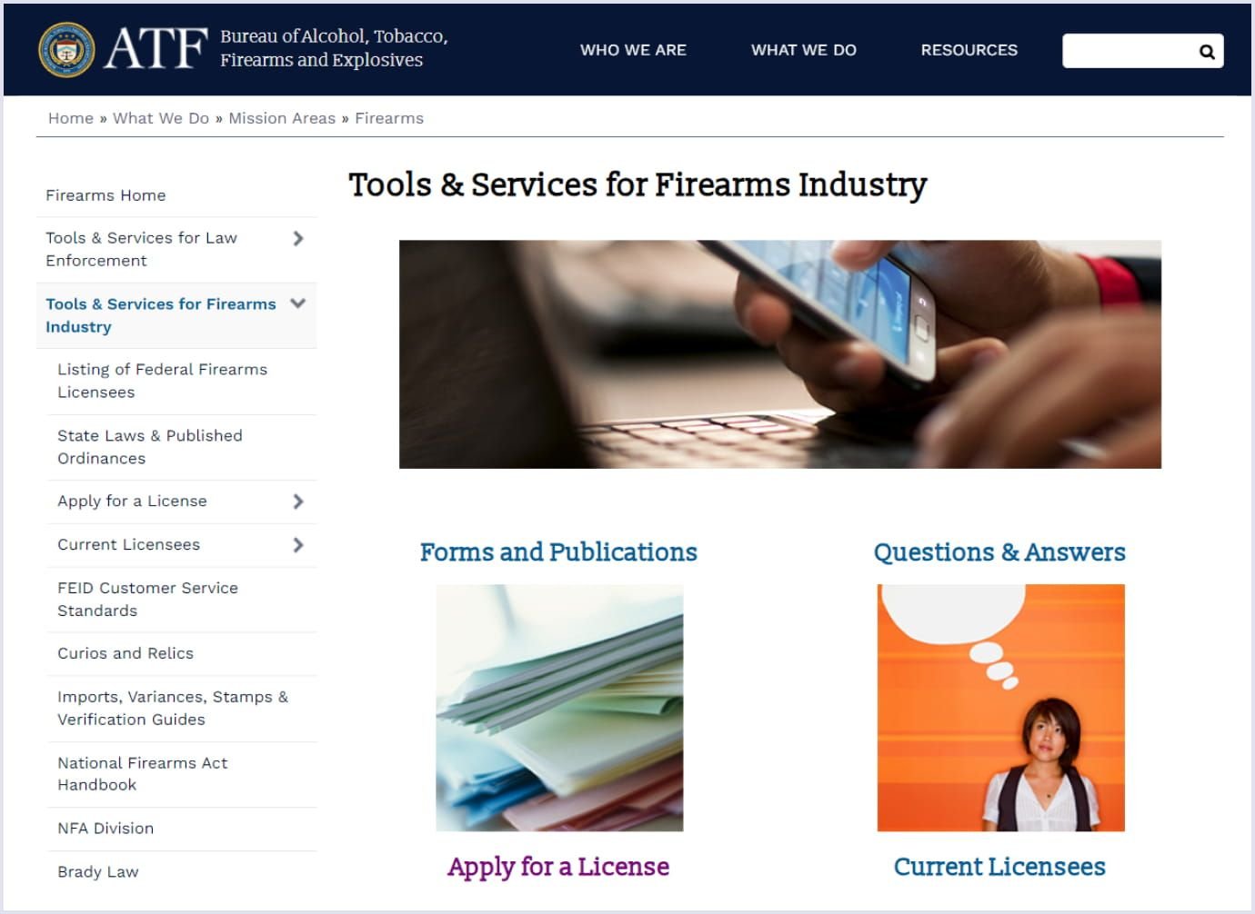 ATF website ATF resources