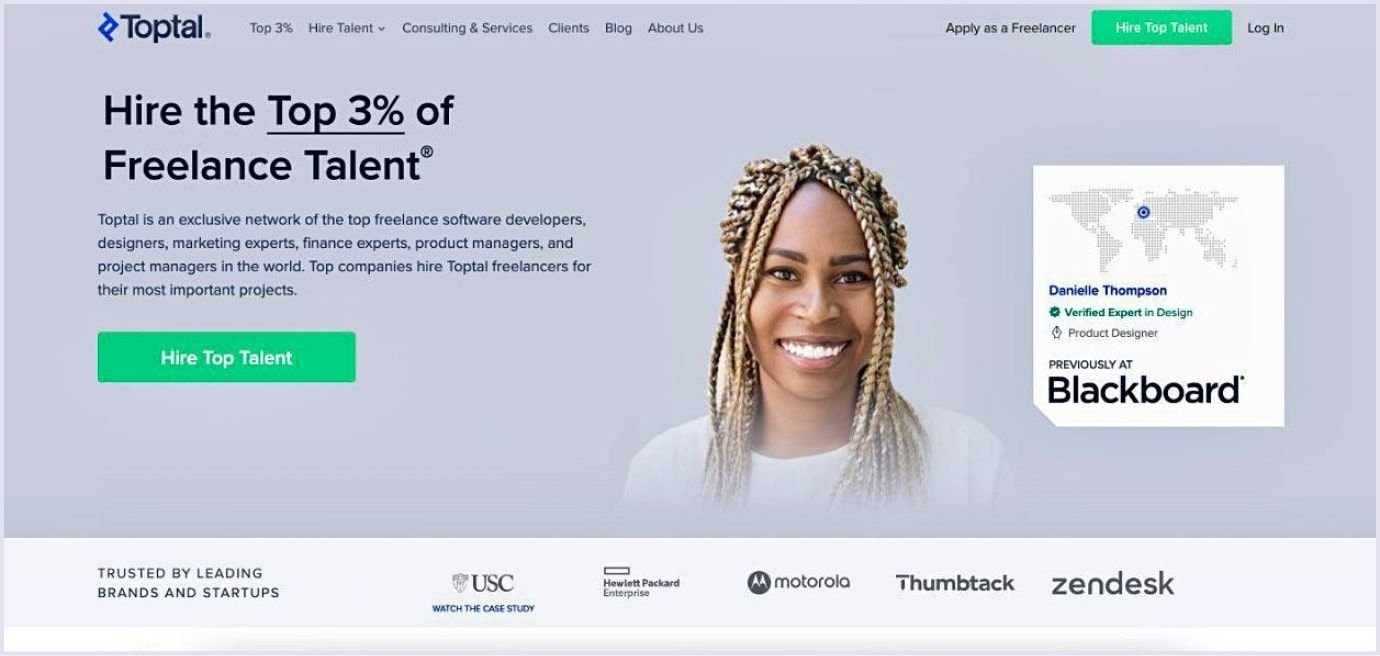 Toptal provides a freelancing platform Toptal as a global remote company