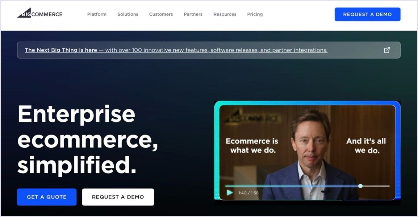 BigCommerce was funded by bootstrapping