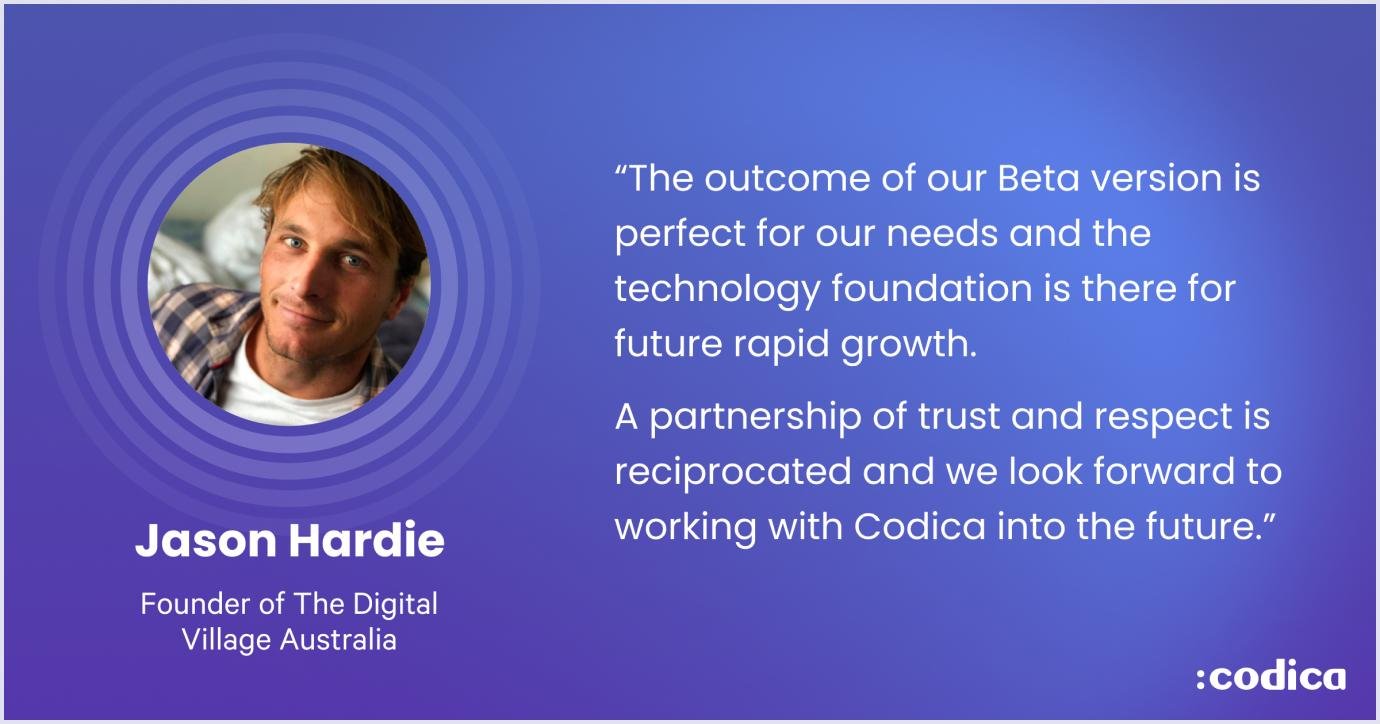 Review of the client on the marketplace developed by Codica Review of the client on the service marketplace