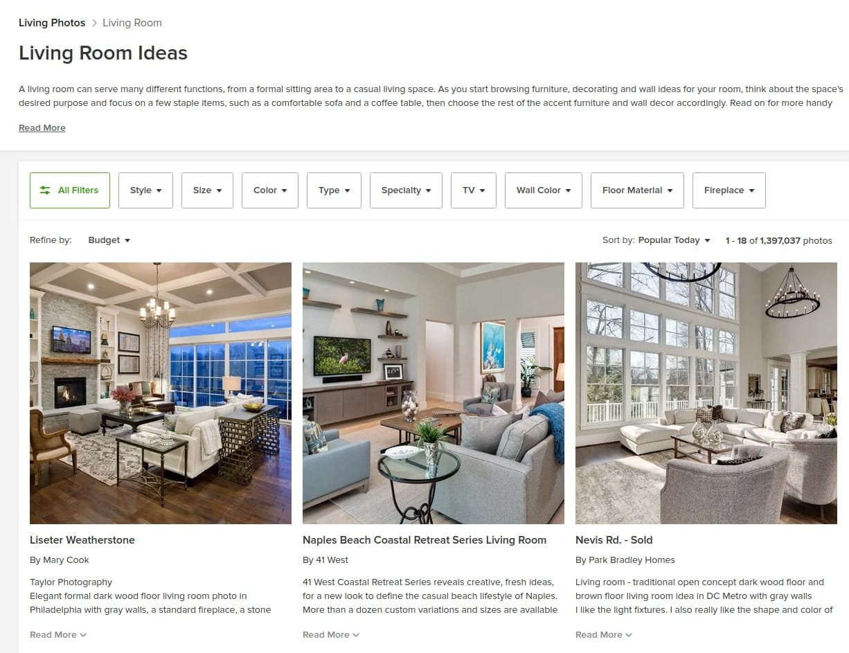 Living room ideas on Houzz Ideas for a living room on Houzz