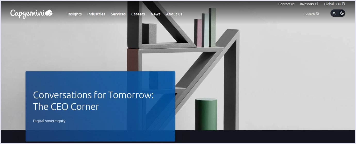 Capgemini as a leading SaaS development company Capgemini as a top SaaS development company
