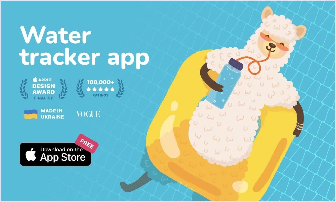 Waterllama gamification example Gamification in learning apps: Waterllama