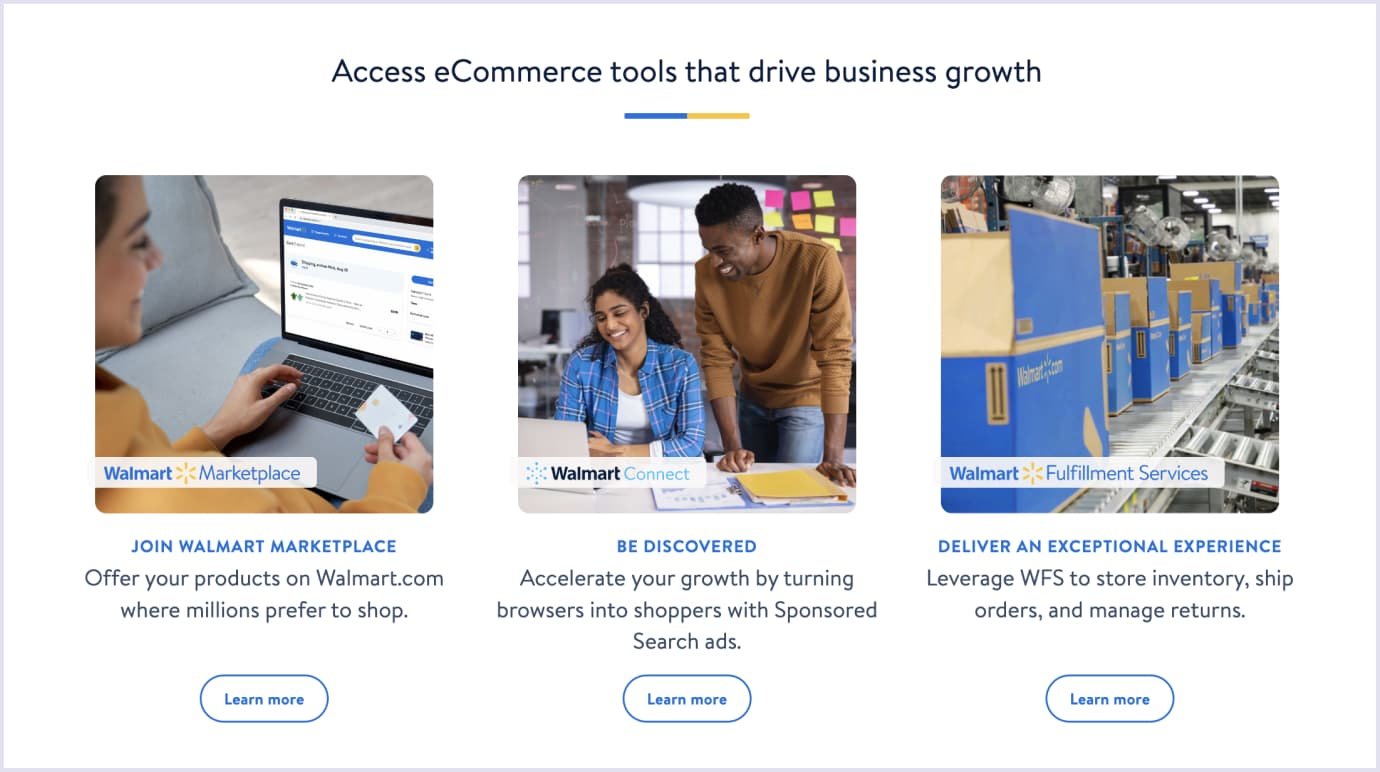 Walmart marketplace example Benefits of building a B2B marketplace with Walmart