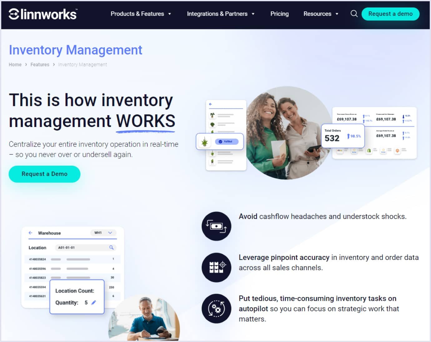 Inventory management as a multi-vendor marketplace feature