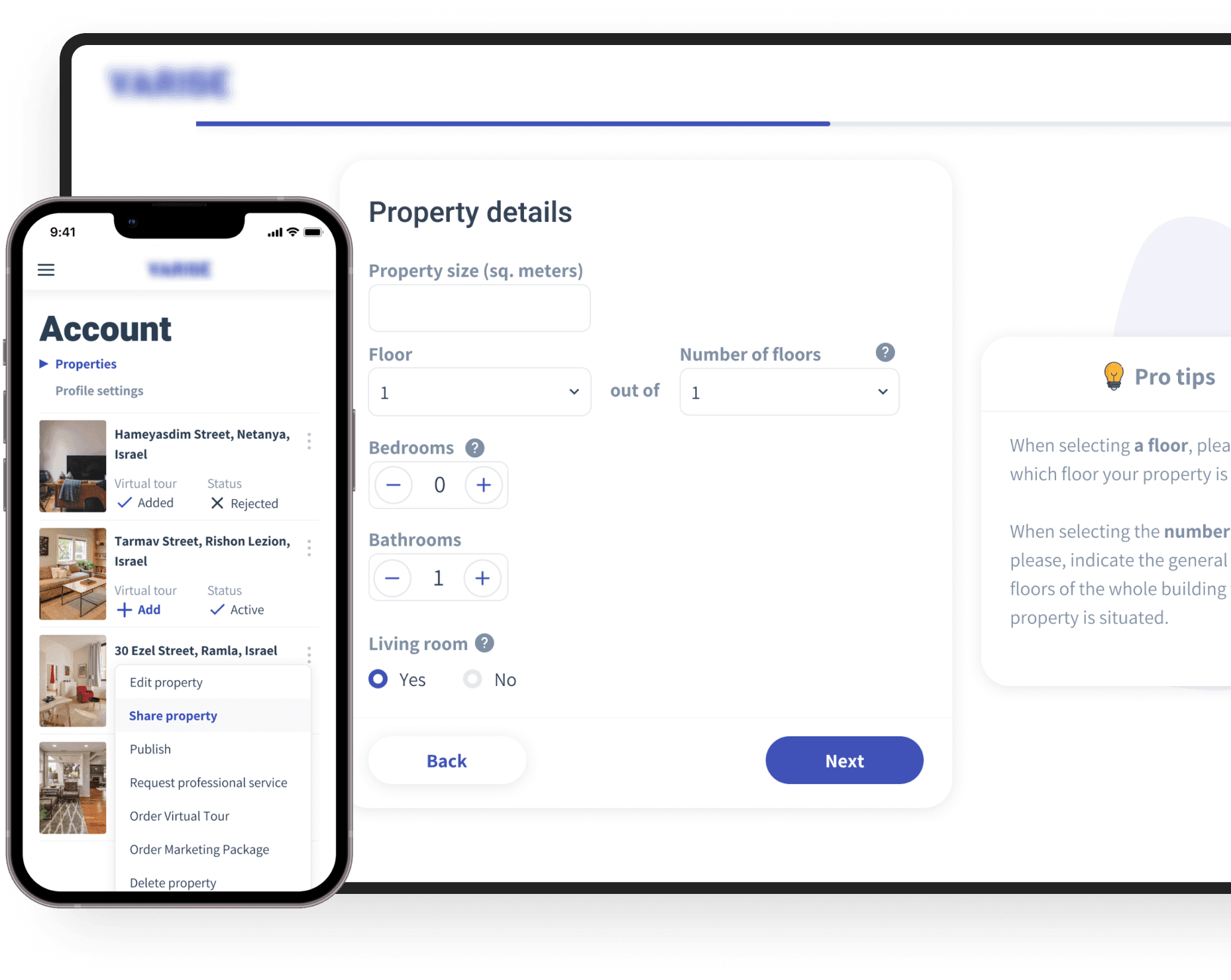 Versatile user account management for real estate SaaS | Codica Versatile user account management for real estate portal | Codica
