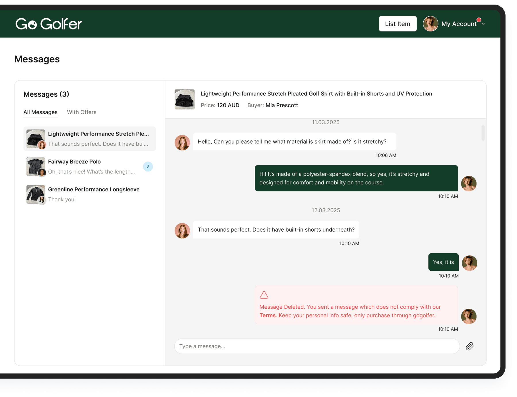 AI-moderated messaging system AI-moderated messaging system | Codica