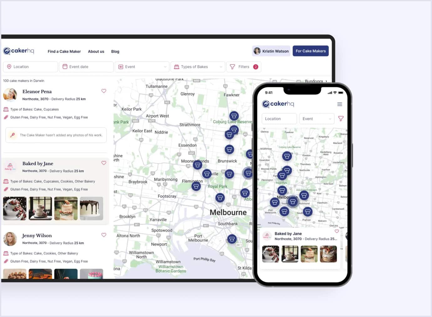 Maps implementation for CakerHQ How Codica team implemented maps in SaaS product