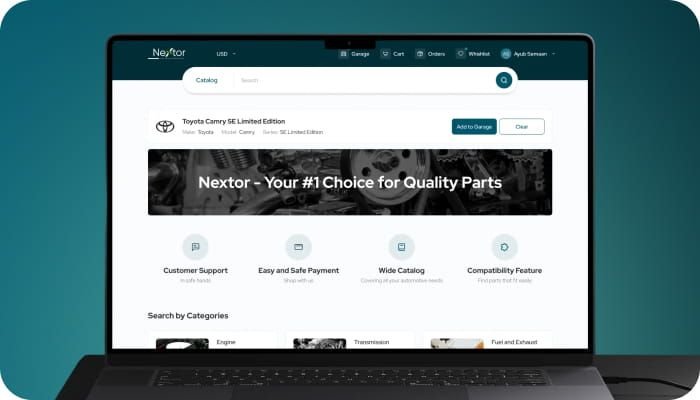 Post: Automotive Marketplace Development for UAE - Nextor | Codica