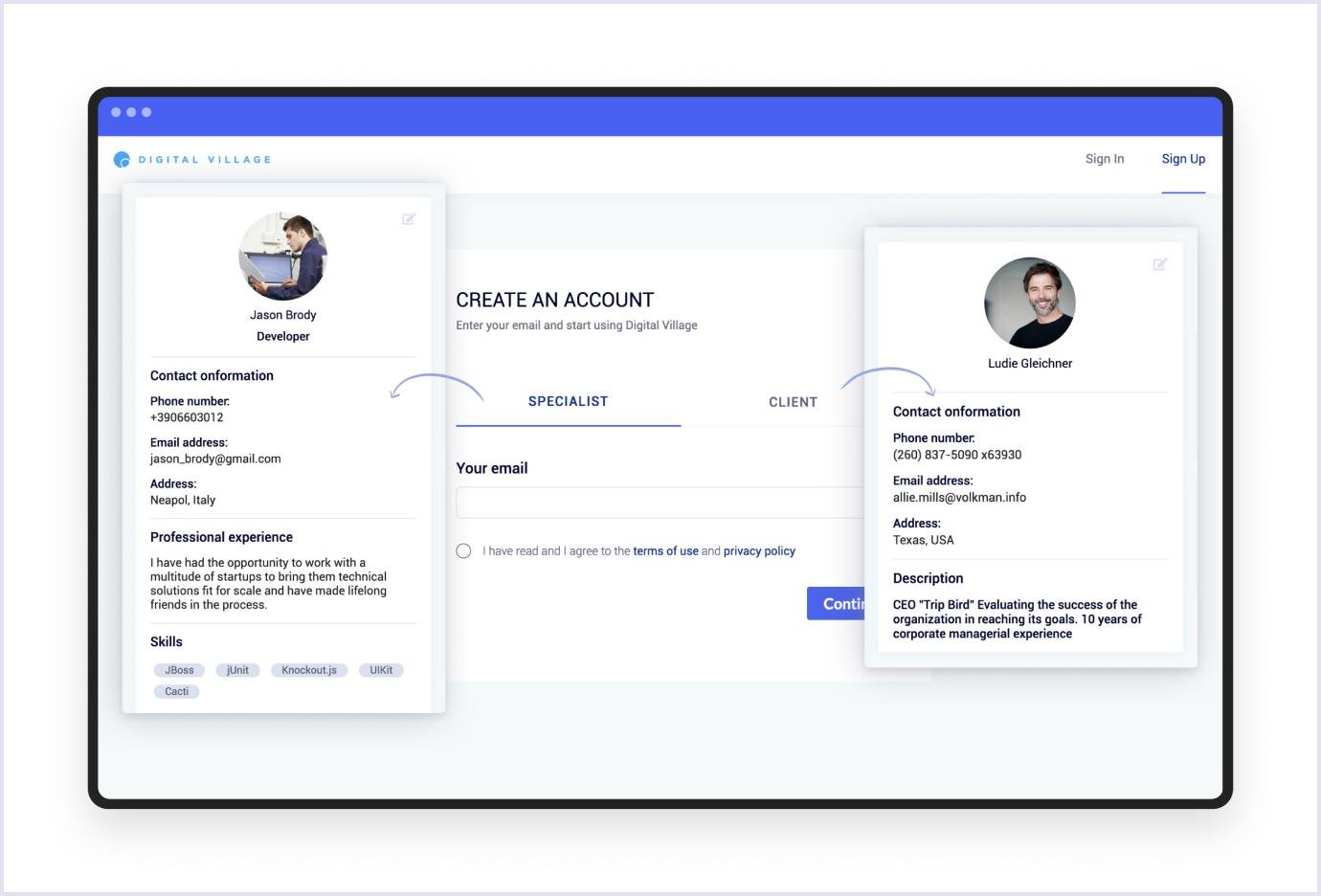 Online service marketplace developed by the Codica team Service collaborative marketplace developed by Codica