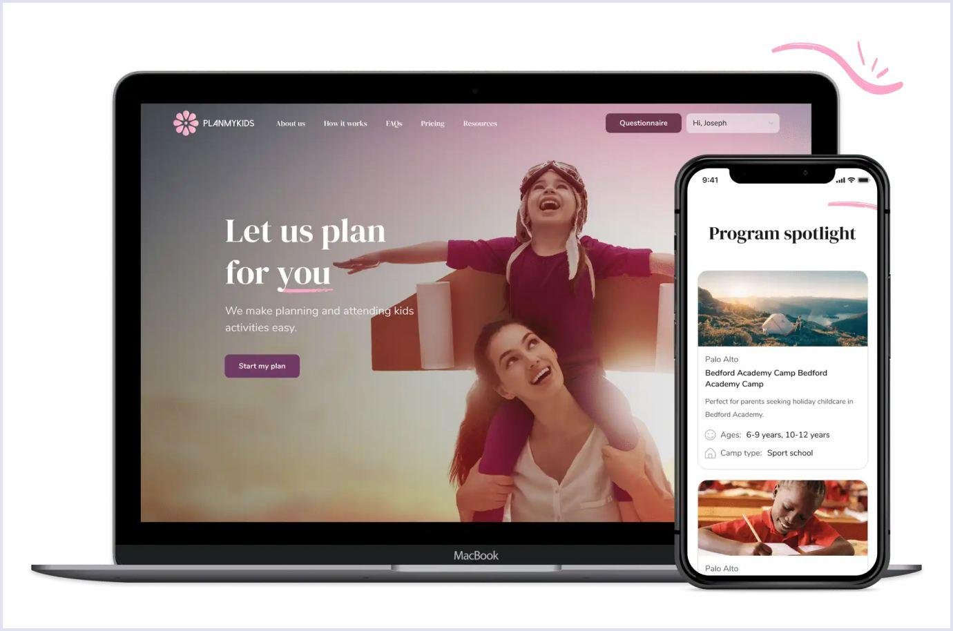 Example of service booking marketplace developed by Codica Example of online booking marketplace