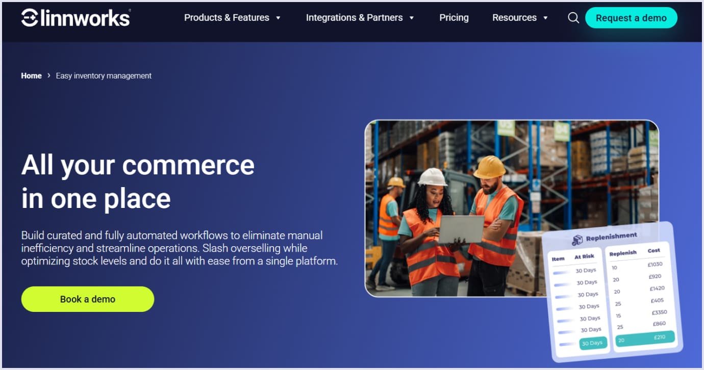 Inventory management as a multi-vendor marketplace feature