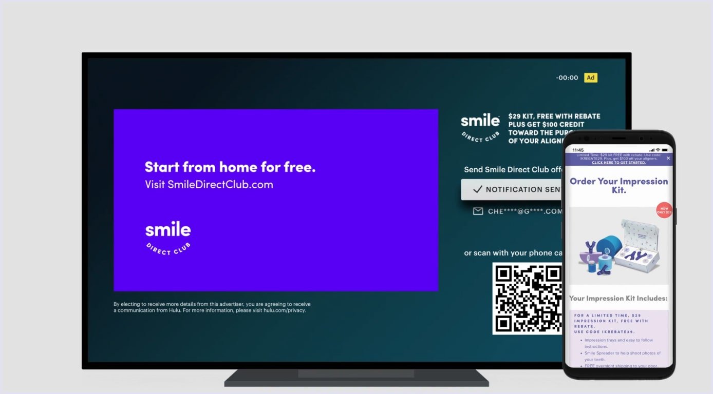 Action-oriented ads on Hulu