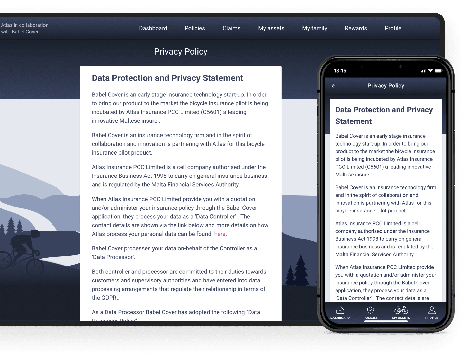Babel Cover PWA blockchain (ChainLocker) integration