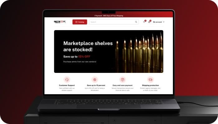 Post: Custom Transformation of a Firearm Marketplace | Codica