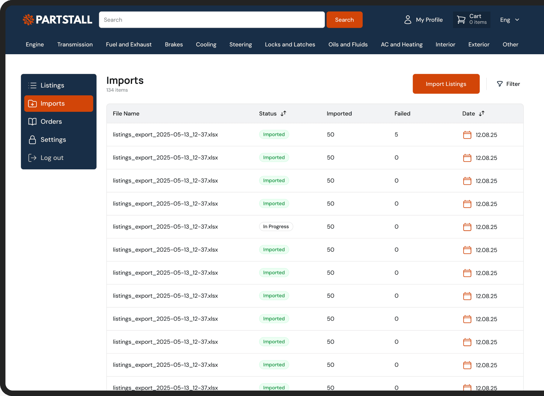 Bulk import with Excel/CSV support for vendors Bulk import with Excel/CSV support for vendors | Codica