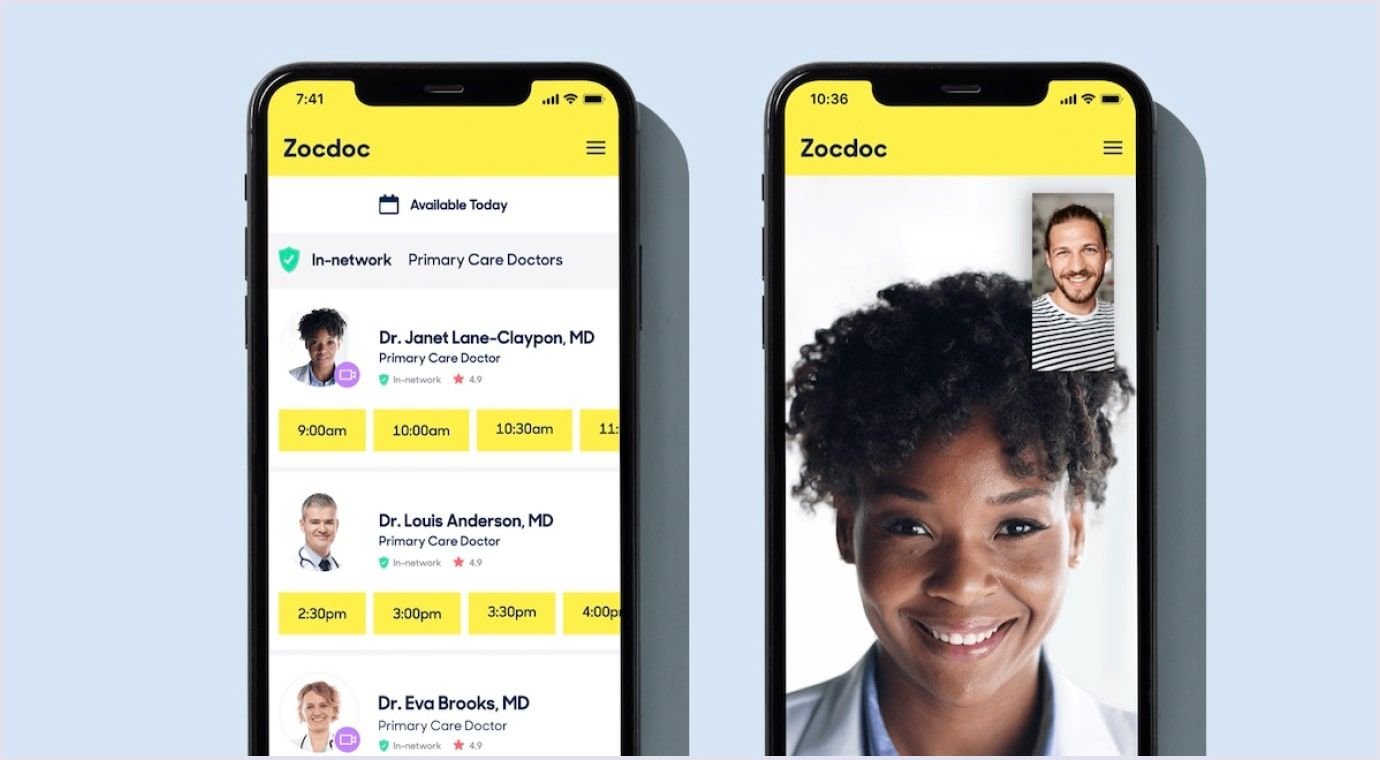 Zocdoc example