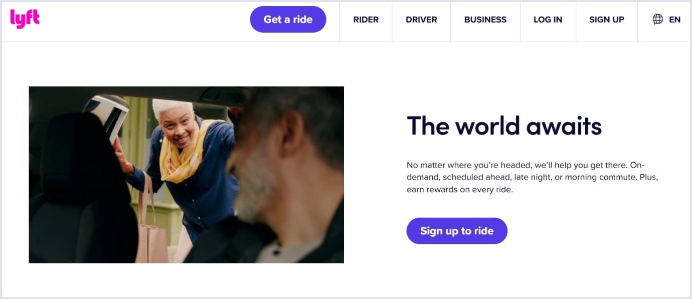Lyft service marketplace
