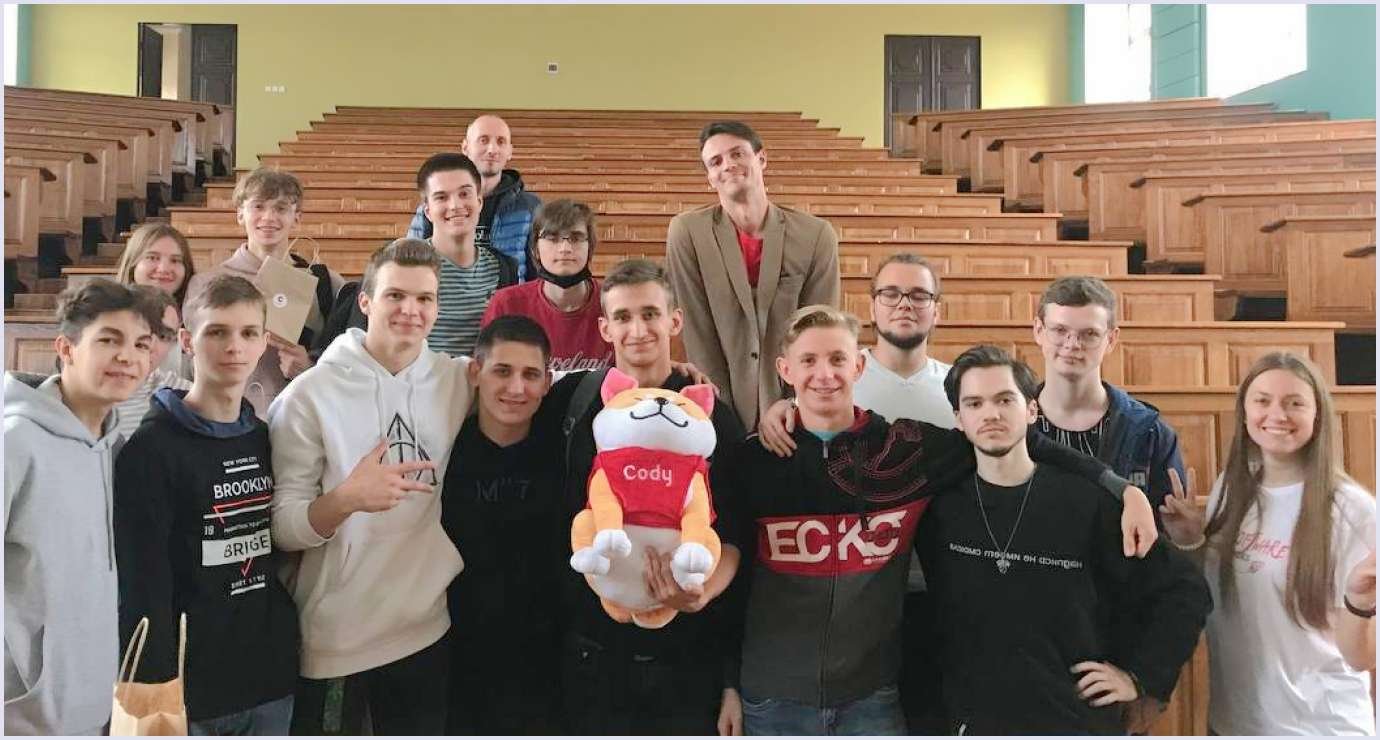Codica team had a meeting with students