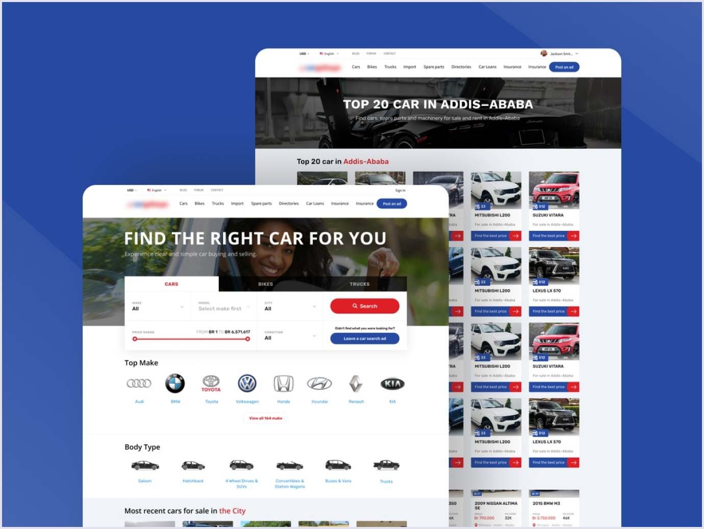 Online auto marketplace in Africa Online auto marketplace