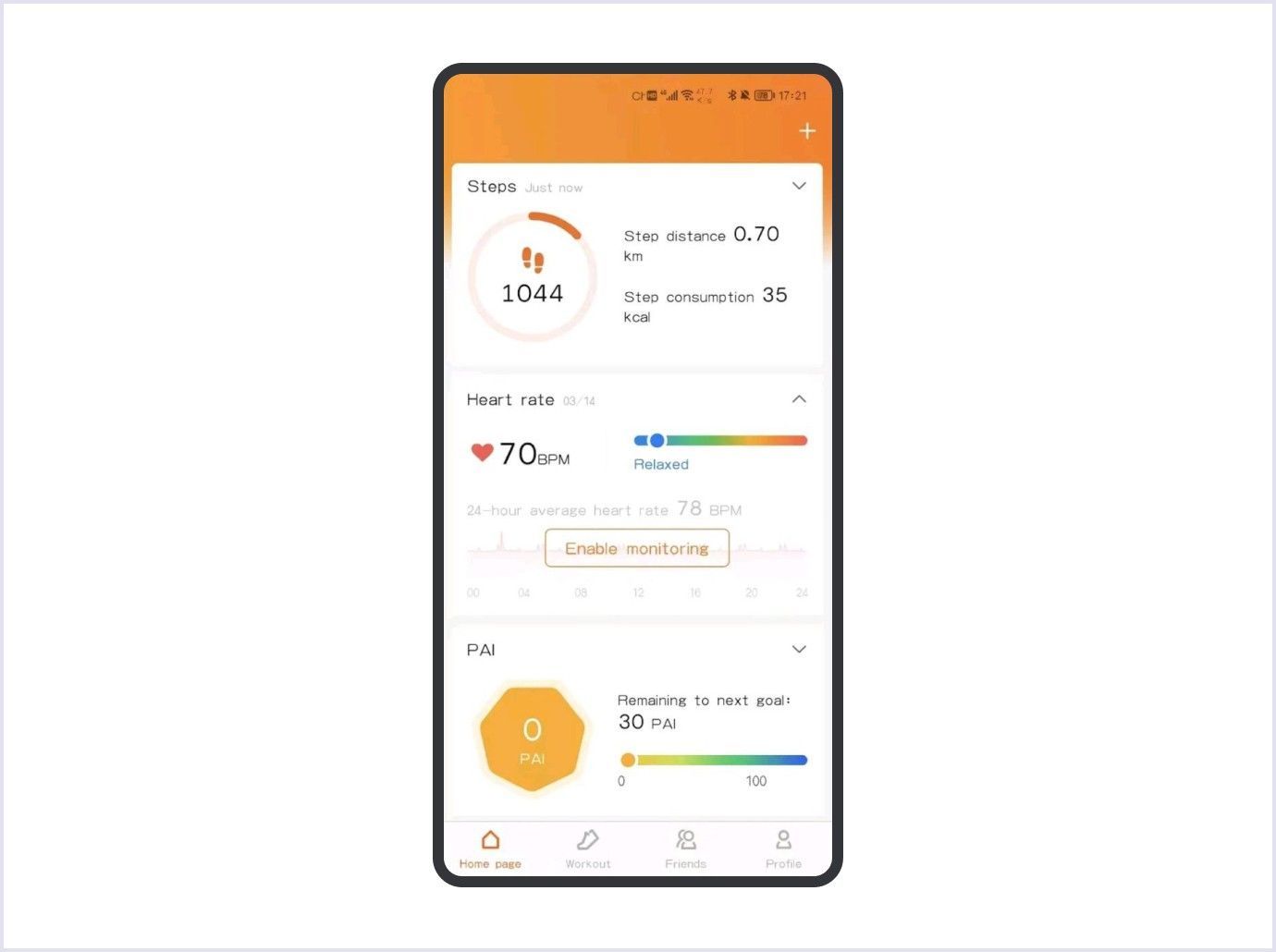 Zepp Life activity tracking app