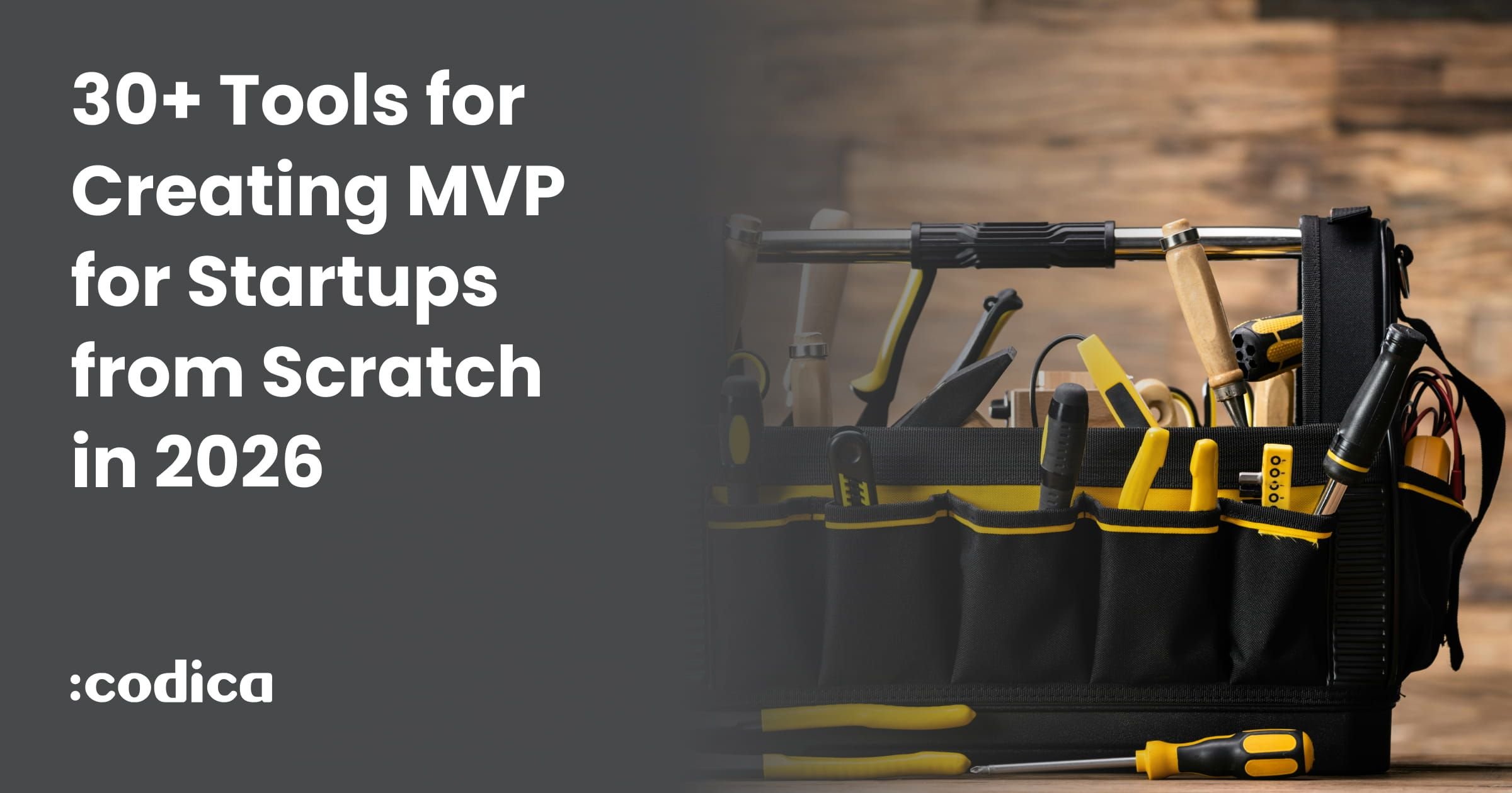 30+ Best MVP Development Tools for Startups | Codica