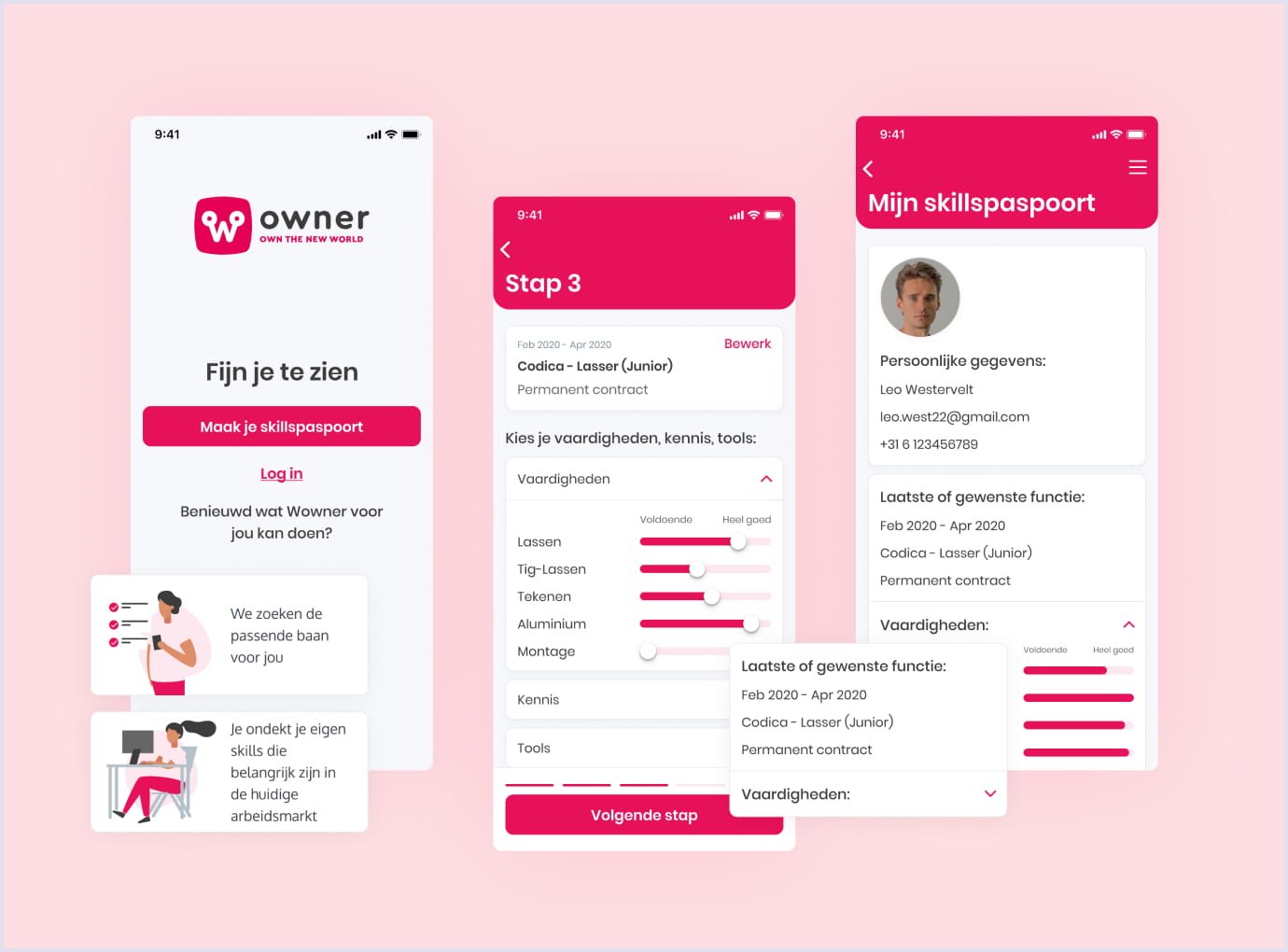 Job search progressive web application Job search intelligent system
