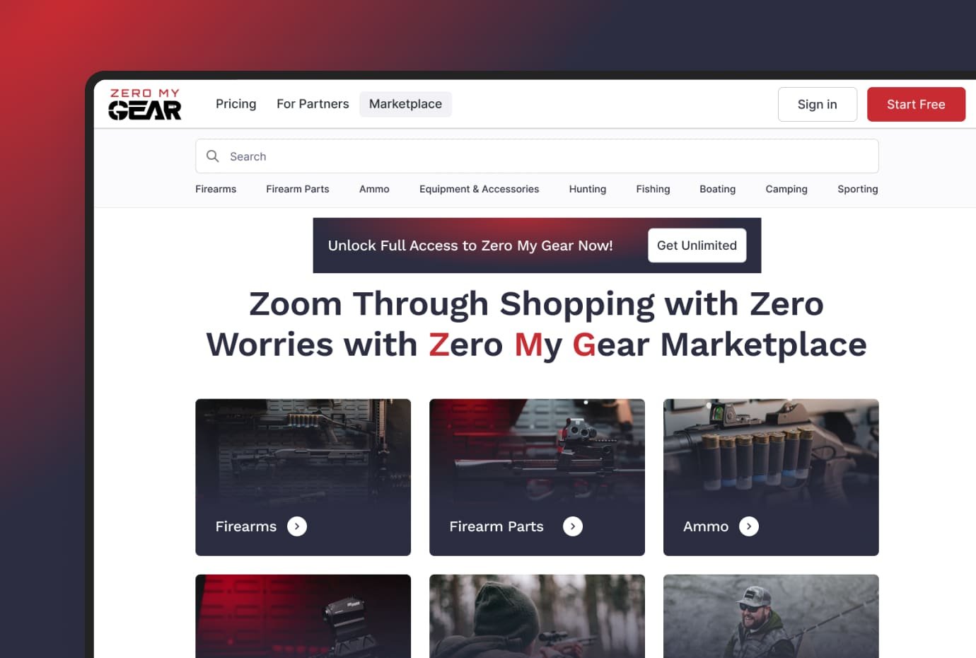 Peer-to-Peer Marketplace Marketplace interface with secure Stripe-powered payments
