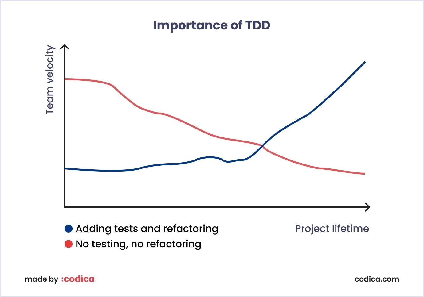 Importance of TDD for team velocity and project lifetime Importance of Test Driven Development