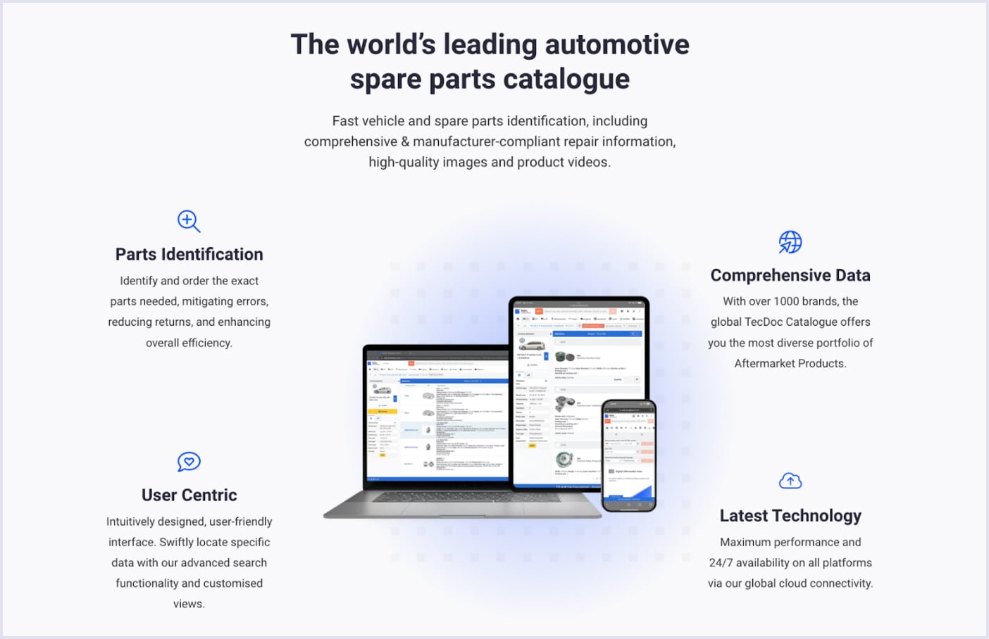 TecDoc catalog advantages Benefits of using TecDoc catalog