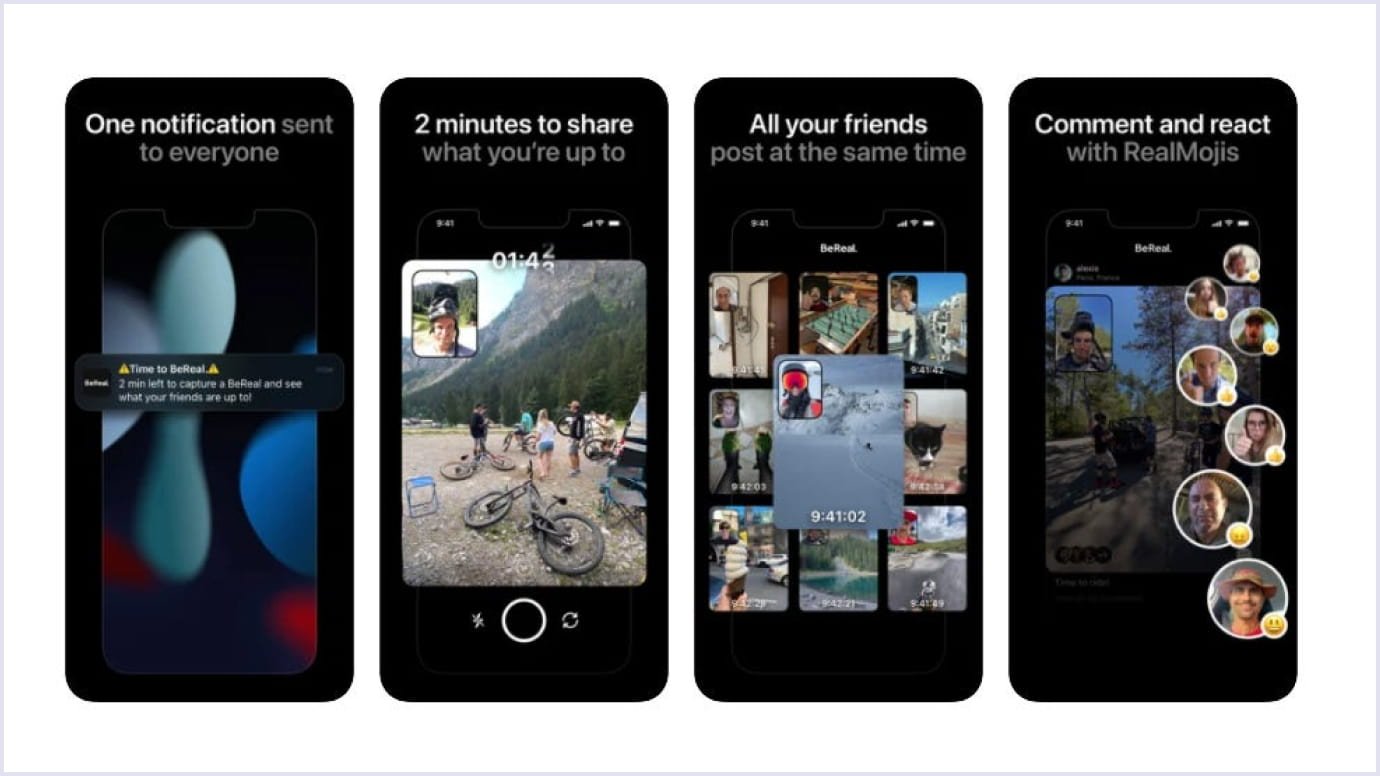 BeReal timed events Time-limited events implemented in BeReal