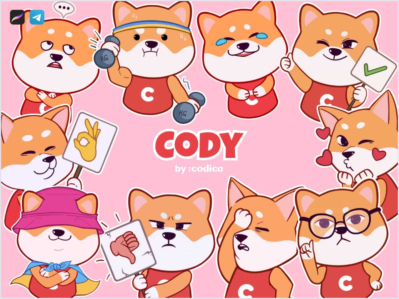 Mr. Cody runs Codica's Telegram channel