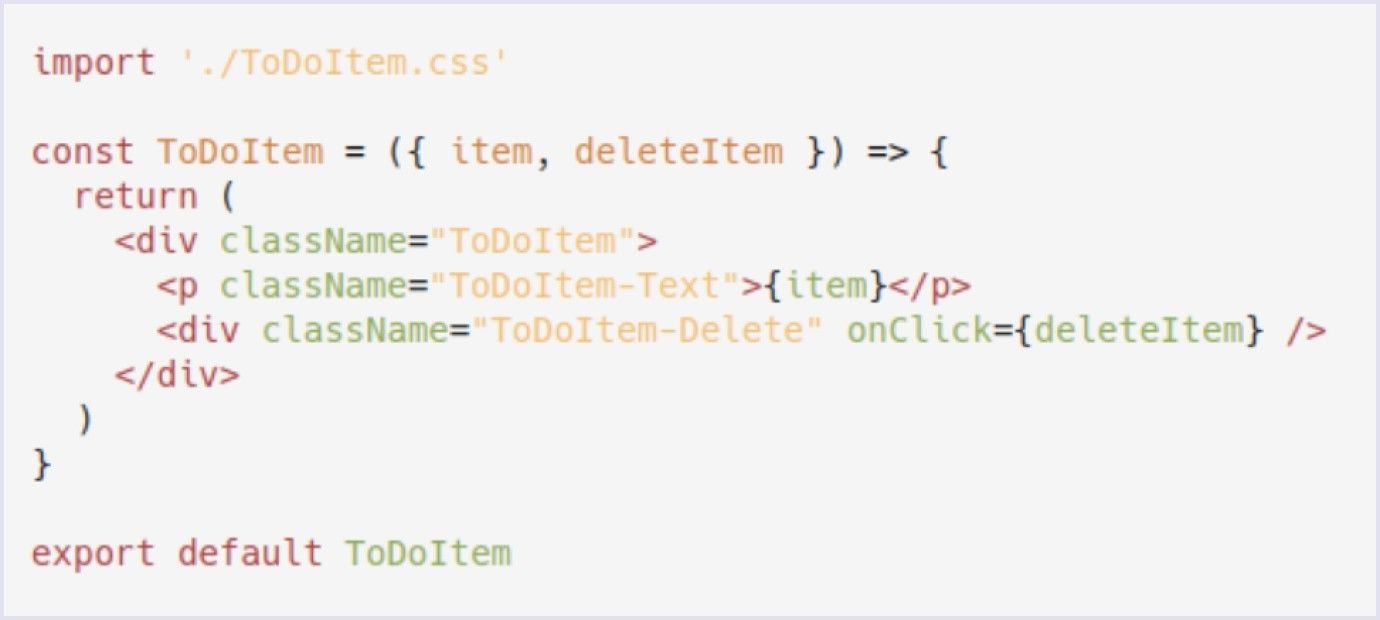 ReactJS component structure React component structure