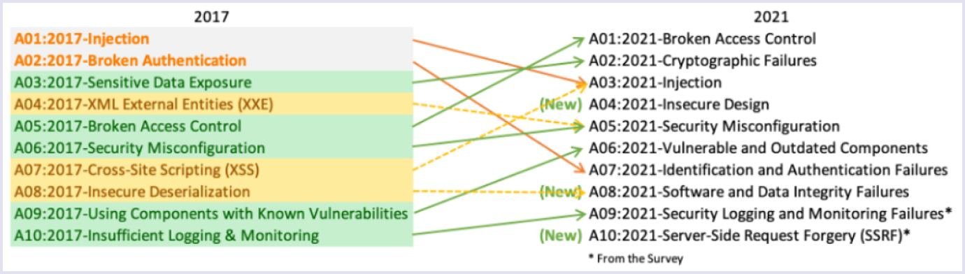 Web application security risks