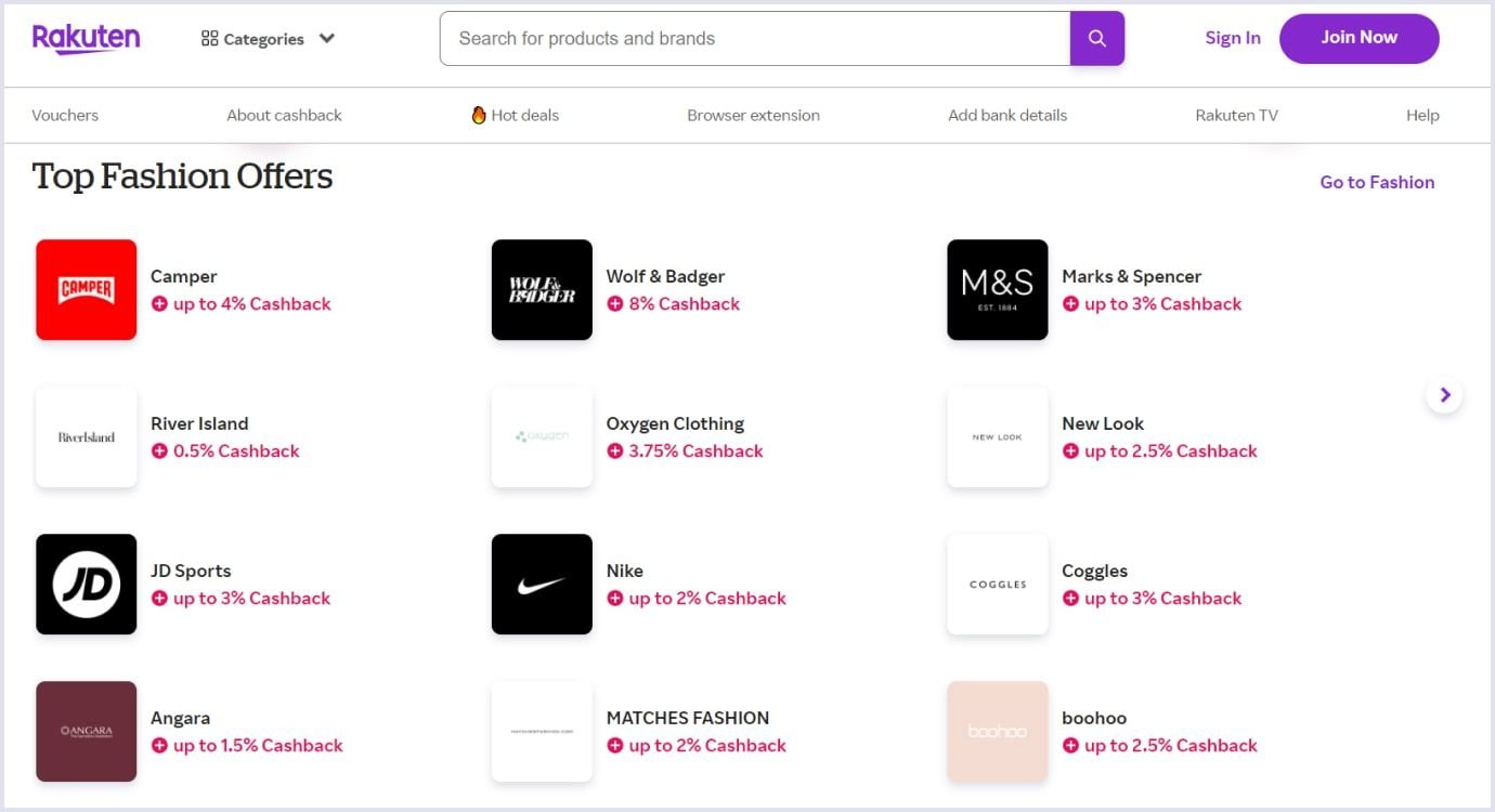 Promotional marketplace feature for sellers on Rakuten