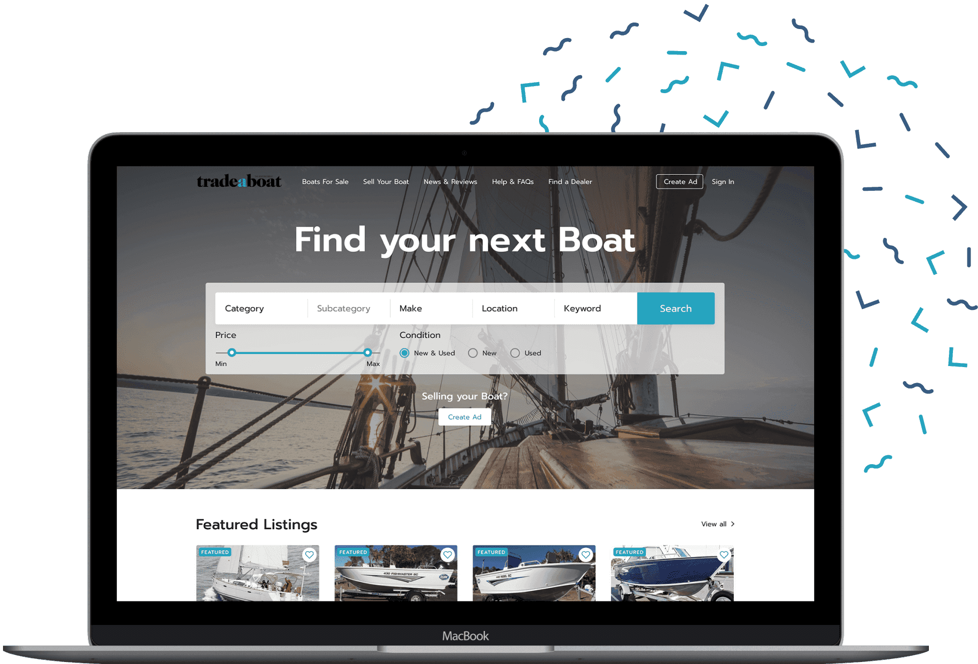 Marketplace for boats Tradeaboat