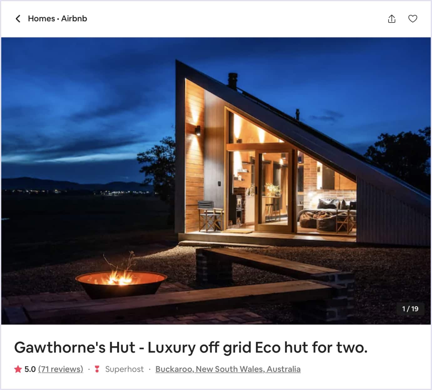 A photo strategy example for a travel website