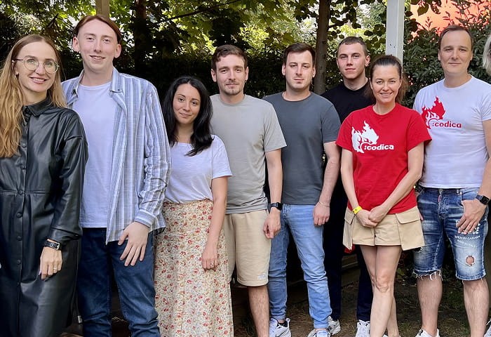 Codica team outdoors | Codica