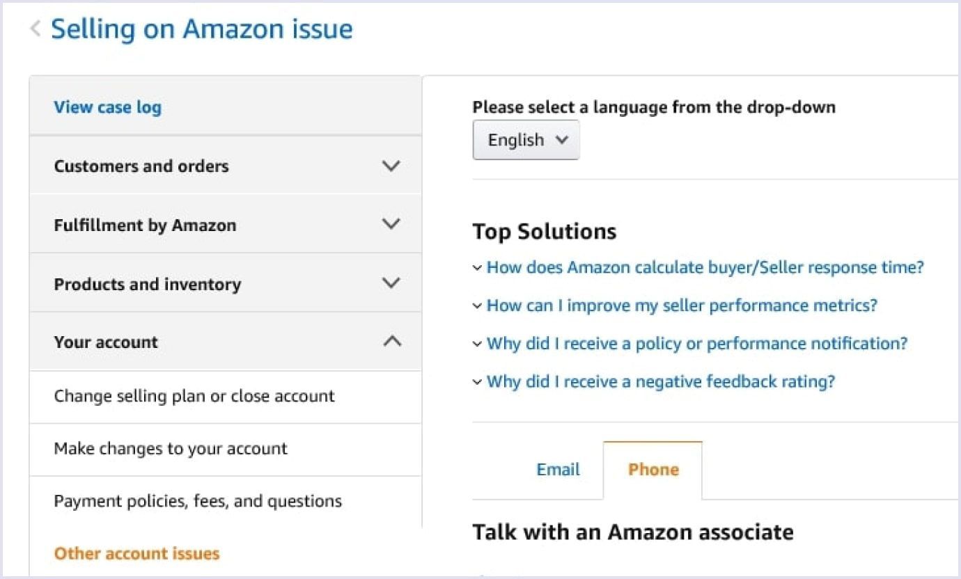 seller support center to attract sellers by Amazon 