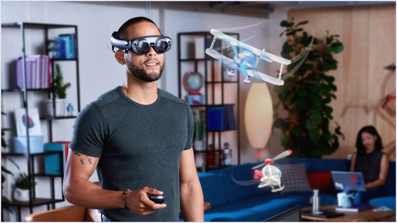 Magic Leap's headset example