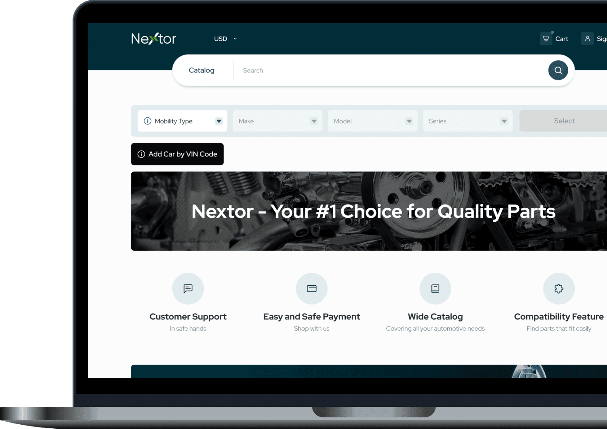 Multi-Vendor Marketplace Platform for Nextor Multi-Vendor Marketplace Platform for Nextor | Codica | Codica