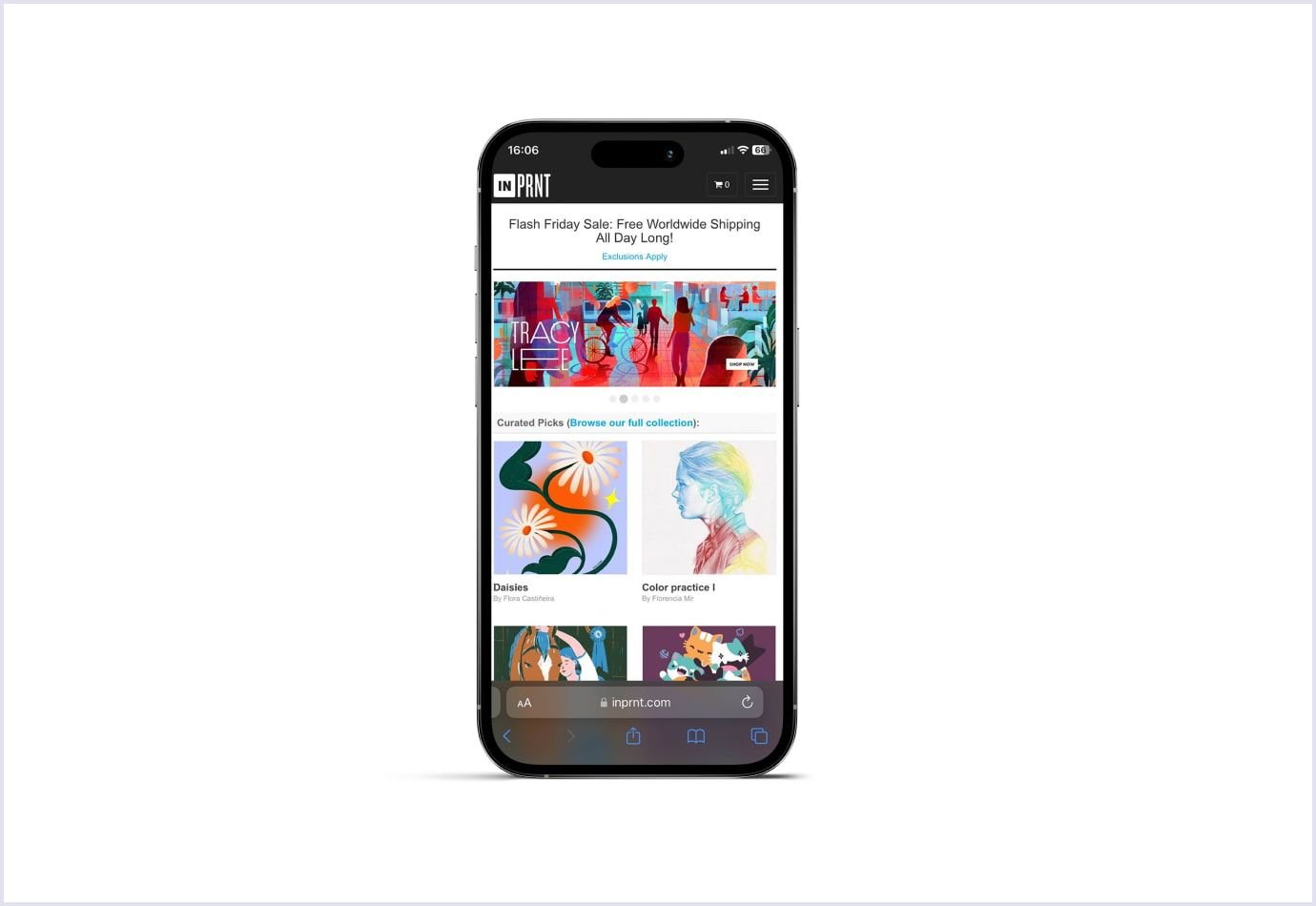 Printing website design for mobile Printing website mobile-first design