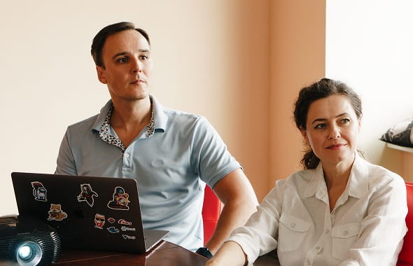 Codica teammates at work | Codica