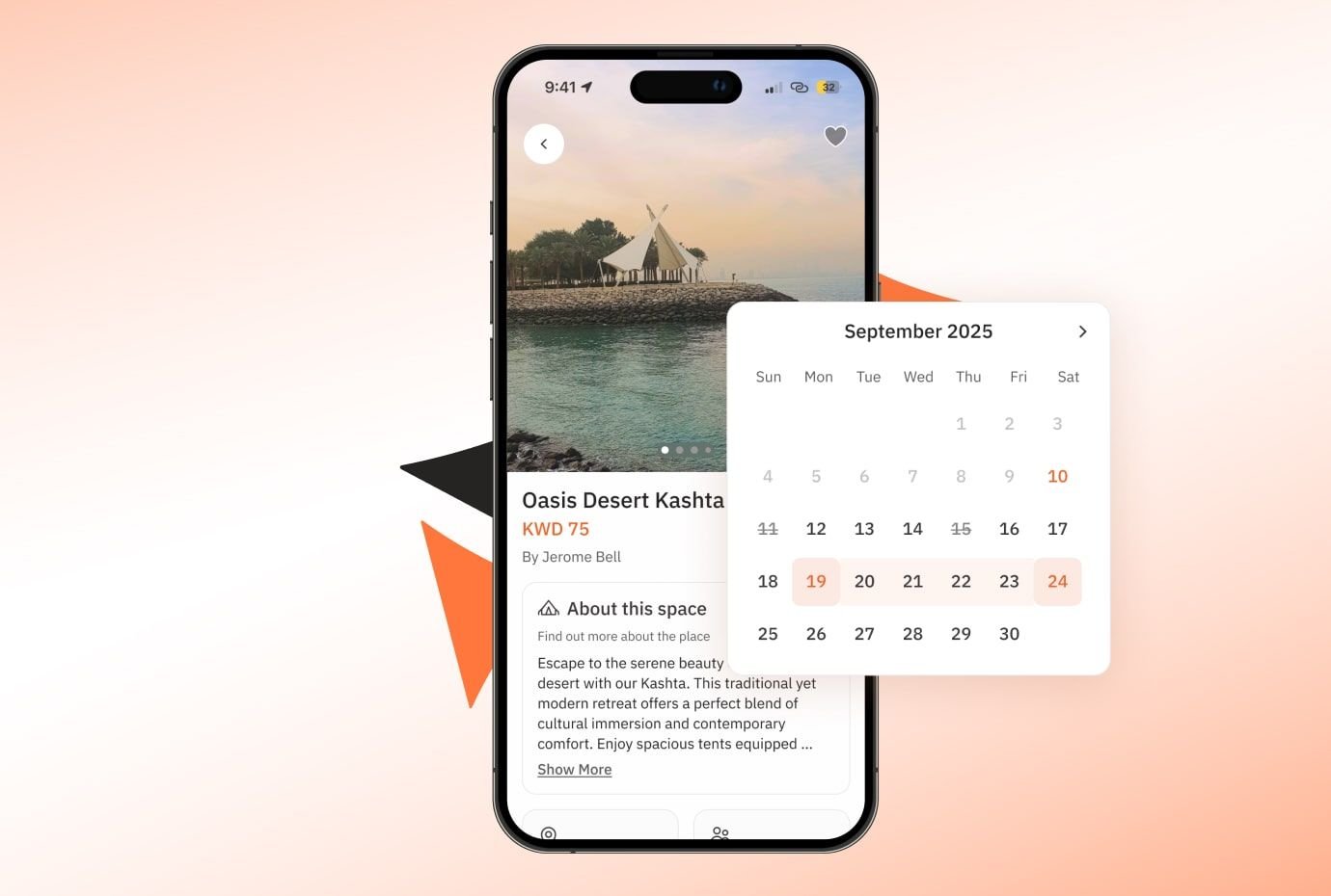 Picnic booking app real-time synchronization