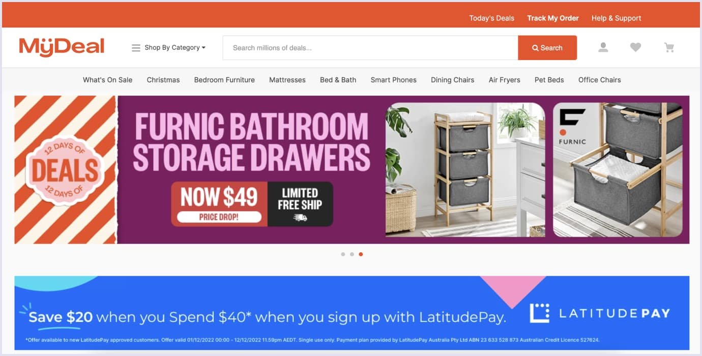 MyDeal is a popular Australian online marketplace MyDeal is a popular online marketplace in Australia