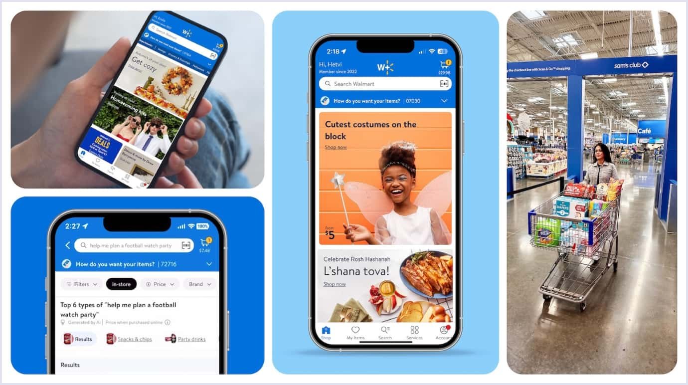 Walmart's recommendations with AI