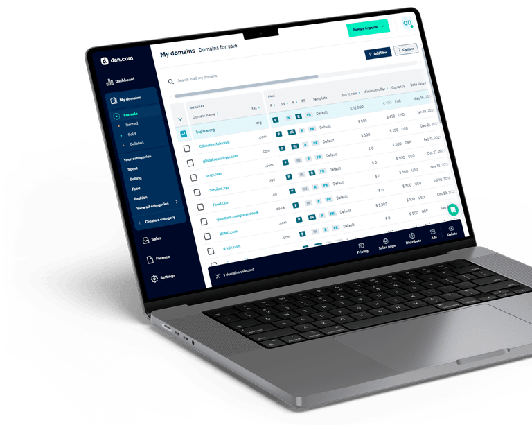 Online domain name trading marketplace platform Online domain name trading marketplace platform | Codica